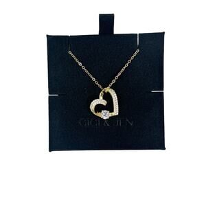 Sofia Heart Necklace color gold